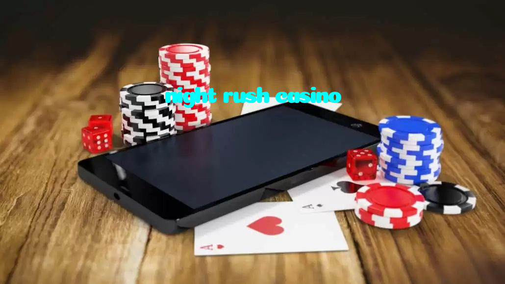 night rush casino casino presented on mobile device in Pakistan with slots and live games
